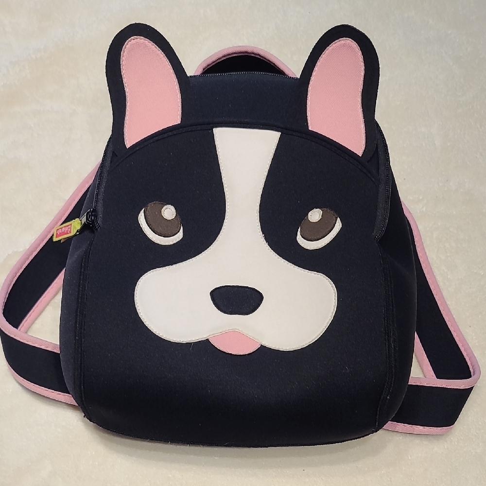 dabbaWalla French Bulldog Backpack NWOT